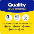 Enzymedica Digest Complete Chewable, Digestive Enzymes, Orange Flavor, 30 Tablets
