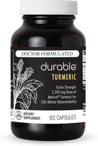 Durable Turmeric - 1250 mg Meriva Curcumin, 29X More Absorption + Boswellia – Joint Comfort, Mobility & Healthy Inflammation – Doctor Formulated, Vegan, Non-GMO, Made in USA (60 Capsules)