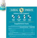 AZO Cranberry Pro Urinary Tract Health Supplement 600mg PACRAN, 1 Serving = More Than 1 Glass of Cranberry Juice 100 CT + D Mannose Urinary Tract Health, Cleanse, Flush & Protect The Urinary Tract 120