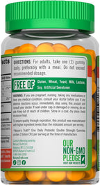 Nature's Truth Daily Probiotic Gummies | 2 Billion CFU | 90 Count | Raspberry Lemon Flavor | Non-GMO & Gluten Free Supplement