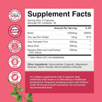 Bundle of Women's Saw Palmetto and Resveratrol Supplement - Saw Palmetto Extract Capsules with Maca Root & Biotin for Hair Loss and AMPK Metabolic Activator for Metabolism Boost & Cellular Efficiency
