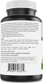 Brieofood Myo Inositol 2000 mg per Serving - 60 Tablets - 3rd Party Lab Tested