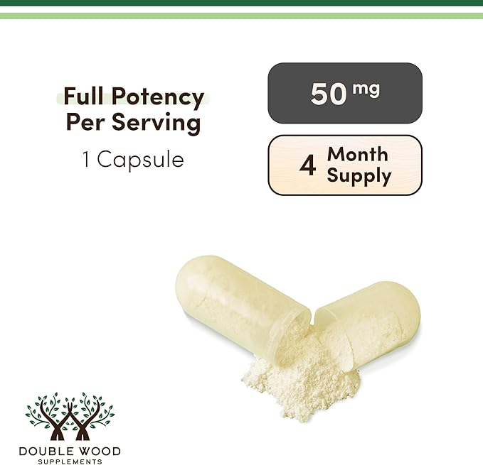Double Wood Relaxation Duo - Magnesium Glycinate & Apigenin - Complementary Support for Sleep, Calm, and Daily Wellness - Vegan, Non-GMO, Gluten Free