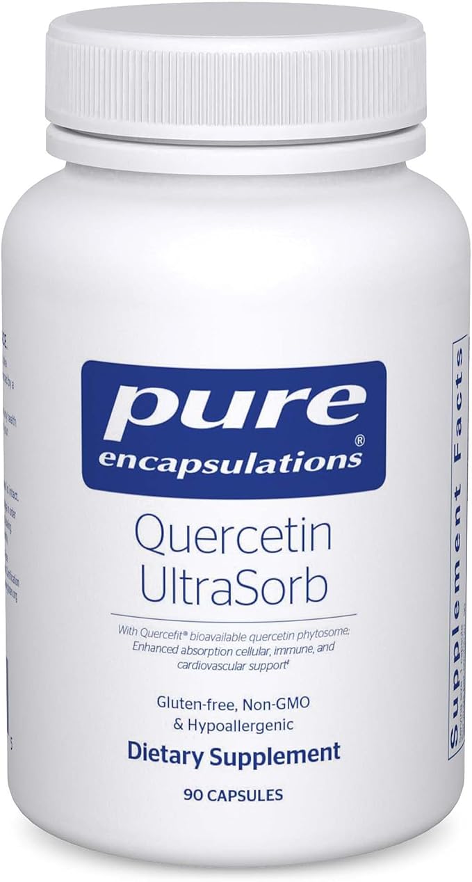 Pure Encapsulations Quercetin UltraSorb | Enhanced-Absorption Cellular, Immune, and Cardiovascular Support | 90 Capsules
