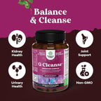 Natures Craft G-Cleanse Uric Acid Supplement - Uric Acid Cleanse for Joint & Kidney Support - Kidney Cleanser with Chanca Piedra, Tart Cherry Extract, Celery Seed Extract Capsules - 60 Count