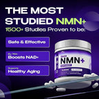 NMN Supplement with NAD+ and Resveratrol - 10,000MG Extra Strength | NMNH Alternative | NAD Liposomal Supplements for Men and Women - Supports Cellular Energy | 90 Capsules, 3 Months Supply