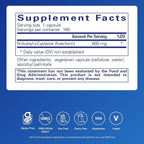 Pure Encapsulations NAC 600 mg - N-Acetyl Cysteine NAC Supplement for Lung Health & Immune Support, Liver Support & Antioxidants* - with Freeform N-Acetyl-L-Cysteine - 180 Capsules