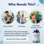 Nerve Savior for Neuropathy Supplements, with 600 mg Alpha Lipoic Acid, Neuropathy Pain Relief for Feet, Hands and Joints, Overall Nerve Health Support, 120 Capsules,01