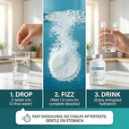 Hydrogen Water Tablets with Magnesium, H2 Molecular Hydrogen Tablets for Drinking Water, Supports Energy Metabolism, Cognitive & Antioxidant, 120 Count
