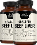 Lonvera Grass Fed Beef Liver Supplement – 3000mg Freeze Dried Desiccated Organs – Nutrient Source for Joints, Bones, Hair, Skin, Nails & Daily Energy – 120 Pasture-Raised Capsules - 60 Day Supply