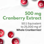 D-Mannose with Cranberry Extract & Super Strength Whole Fruit Concentrate – Dual Action Urinary Tract & Kidney Support – Natural UTI Cleanse