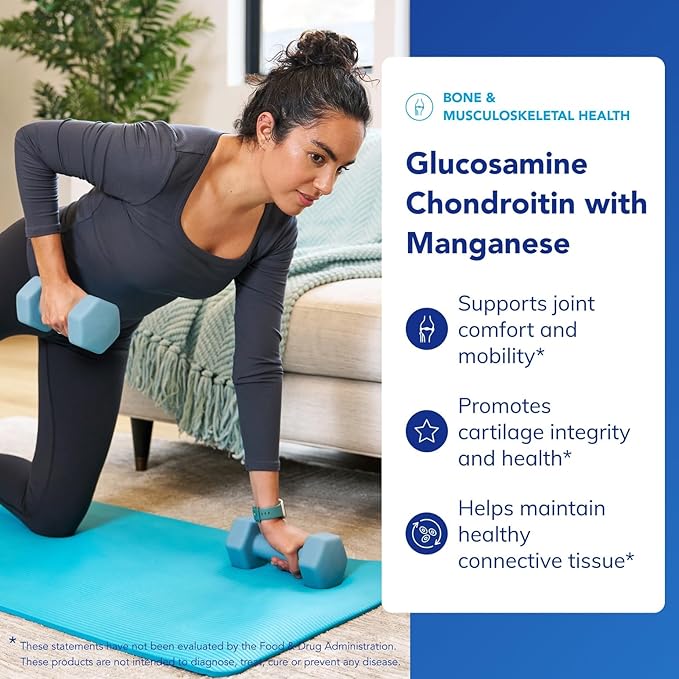 Pure Encapsulations Glucosamine Chondroitin with Manganese | Supplement for Joint Support, Comfort, Mobility, Cartilage Integrity and Health, and Connective Tissue* | 120 Capsules