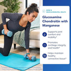 Pure Encapsulations Glucosamine Chondroitin with Manganese | Supplement for Joint Support, Comfort, Mobility, Cartilage Integrity and Health, and Connective Tissue* | 120 Capsules