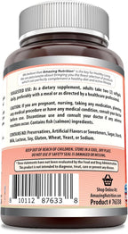 Amazing Omega Wild Alaskan Salmon Oil 2000mg Per Serving Softgels Supplement (90)