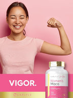 Carlyle Maca Root Capsules for Women | 150 Count | Non-GMO, Gluten Free Supplement | for Her