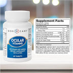 GeriCare Ocular Vitamins, Eye Vitamins and Minerals with Lutein, Dietary Supplement Tablets, 60 Count (Pack of 2)