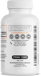 Bronson Vitamin K2 as MK-7 Menaquinone 100 mcg Non-GMO, 120 Capsules