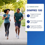 Pure Encapsulations DIMPRO 100 - Diindolylmethane Supplement - for Breast, Cervical & Prostate Health - Gluten Free & Vegan - 120 Capsules