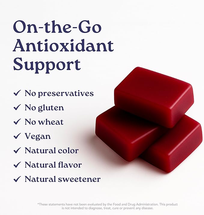 Isotonix OPC-3 Antioxidant Chews | Circulation, Vision & Skin Support | Grape Seed, Red Wine, Pine Bark (Pycnogenol®), Bilberry & Citrus Bioflavonoids | Chewable Antioxidant Supplement - 30 Count