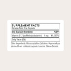 THORNE - Vitamin B12 - as Methylcobalamin - Supports Heart & Nerve Health, Blood Cell Function, Restful Sleep & Methylation* - Third-Party Certified - Gluten, Dairy & Soy-Free - 60 Capsules