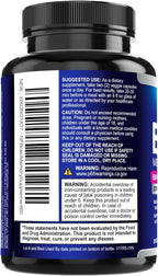 Brain Memory Supplement - 3X Strength Nootropics for Concentration, Clarity & Focus Support - Brain Health Cognitive Vitamins with Bacopa, Phosphatidylserine & DMAE, Brain Booster Pills, 60 Capsules