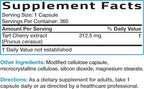 Bronson Tart Cherry Extract 2500 mg Vegetarian Capsules with Antioxidants and Flavonoids Non-GMO, 360 Count