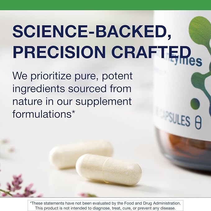 Metagenics SpectraZyme Gluten Digest Enzymes - Helps Break Down Gluten Proteins* - Supports Gut Health, Bloating & Gas Relief* - Non-GMO, Gluten-Free & Vegetarian - 90 Capsules