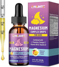 Kids Magnesium Liquid Drops-Magnesium Glycinate Liquid for Kids Supplement-w/L-theanine, Omega-3, Vitamin B6, D3 - for Sleep, Relaxation, Brain, Bones - Mango Flavor, 2 Fl Oz
