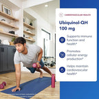 Pure Encapsulations Ubiquinol-QH - 100 mg CoQ10 - Supports Energy Metabolism & Heart Health* - Coenzyme Antioxidants Supplement - Non-GMO - 60 Softgel Capsules