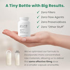 Pure TheraPro Rx Bio Boron 10mg, 3 Months Supply - Bororganic Glycine Boron for Men & Women - Premium Formula for Bone Health, Joint Flexibility, Cardiovascular Function & Immunity Support