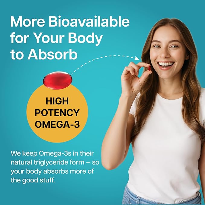 Mini Fish Oil Softgels – Odorless, Burpless & Easy to Swallow – 1500mg Omega-3 with EPA & DHA – Advanced Formula Fish Oil Minis – Smaller Than a Dime – Wild Caught – 90 (Big, Capsule)