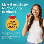 Mini Fish Oil Softgels – Triple Strength – Advanced Formula - 1500mg Omega 3 with EPA & DHA – Smaller Than a Dime – Fish Oil Minis - Wild Caught – 90 Softgels