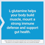 Life Extension L-Glutamine Powder, Amino Acid, Supports Muscle Health and Immune Health, Gluten-Free, Non-GMO, Vegetarian, 100 Grams