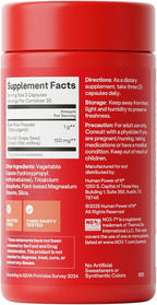 Humann SuperBeets Beet Root Capsules Quick Release 1000mg, Helps Support Nitric Oxide Production, Blood Pressure Support, Heart Health, Contains Non-GMO Beetroot Powder, Studied Antioxidants, 90 Count