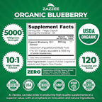 Zazzee Ultimate Anti Aging Antioxidant Bundle | Polyphenol Rich 10:1 Blueberry Extract and Super Concentrated Grape Seed with 20:1 Extra Strength Pomegranate Extract | Non-GMO Vegan & ISO Lab Tested