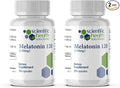 Melatonin 120mg | Single-Dose Melatonin in Easy-to-Swallow Capsules | Vegan, Non-GMO & Gluten-Free | US-Made Extra Strength (2-Pack)