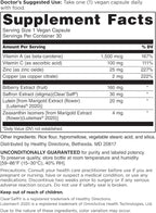 DOCTORS' PREFERRED Clinical-Grade OcuGold Eye Vitamins with Lutein and Zeaxanthin for Macula & Retina Health, Digital Eye Strain, Eye Fatigue and Visual Performance - 30 Vegan Capsules