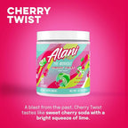Alani Nu Pre Workout Powder Cherry Twist, Amino Energy Boost, Endurance Supplement, Sugar Free, 200mg Caffeine, L-Theanine, Beta-Alanine, L-Citrulline, 30 Servings