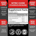 Extra Strength Nitric Oxide Booster - 3X Strength L-Arginine AKG & Citrulline Malate - Men & Women Premium Pre Workout Nitric Booster - Natural Energy & Muscle Support, Bottled in USA - 240 Capsules