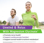 Innate Vitality Magnesium Glycinate 500mg | 70mg Elemental Magnesium Supplement - High Absorption, Non Buffered, Non-GMO & No Gluten - Vegan - Nerve Health - 120 Capsules (Pack of 1)