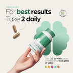 Mind Bliss Brain Supplement: 40-Ingredient Memory, Focus & Clarity Vitamins, Energy Boost & Nootropic Support with DMAE, 60 Pills