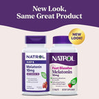 Natrol Melatonin 10mg Fast Dissolve Tablets - Strawberry Flavor, 75 Count, Sleep Support, Fast Dissolve Melatonin for Adults, 75-Day Supply