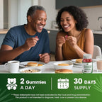 Lukaree Saw Palmetto for Men & Women, 15 in 1 Saw Palmetto Extract Gummies with Pumpkin Seed Oil, Prostate Health Supplements for Men, Advanced DHT Blocker, Hair & Urinary Health Support, 2 Pack
