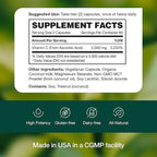 Fresh Nutrition Liposomal Vitamin C - 2000mg DNA Verified & Potent VIT C (from ascorbic acid)– Swallow or Pour Powder into a Drink, All Natural Vegan Friendly, Non-GMO, Gluten-Free, Dairy-Free