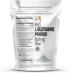 It's Just! - L-Glutamine Powder, Unflavored, Amino Acid, Faster Muscle Recovery, Leaky Gut, Digestive Support (500 Grams / 100 Servings)