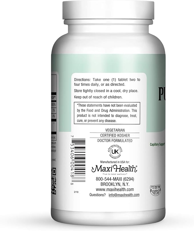 Vitamin C Complex 600 mg Supplement – Recommended Daily Dose Vitamin C Tablets with Lemon Bioflavonoids, Calcium & Phosphorus – Immune Health Support – Pure-C Bio 600 Non-GMO, VIT C Vegan 180 Tablets