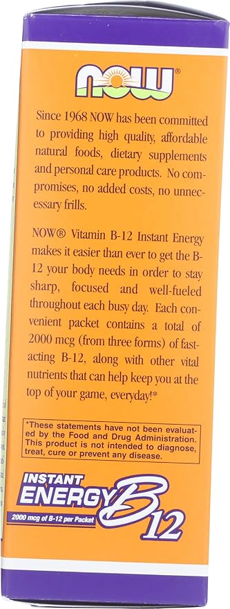 Now Foods - B-12 Instant Energy Packets 75/Box