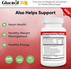 Glucocil – Vegetarian Capsules - Premium Blood Sugar Support - Supports the 3 Essentials for Healthy Blood Sugar - with Berberine, Proprietary Mulberry Leaf, and More