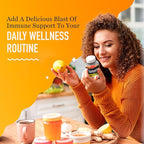 Airborne 750mg Vitamin C Immune Support Supplement Gummies for Adults, Assorted Fruit Flavor, Gluten Free Crafted Blend with Powerful Antioxidants Vitamins A C & E, 42 Gummies (4 Pack)