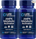 Life Extension AMPK Metabolic Activator, 30 Vegetarian Tablets (2 Pack)
